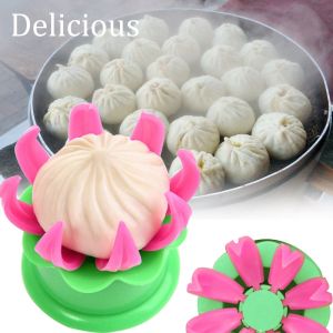 Kitchen DIY Pastry Pie Dumpling Maker Steamed Stuffed Bun Making Mould Bun Maker Chinese Baozi Mold Baking And Pastry Tool