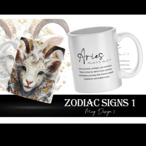 Zodiac Sign Mug 1 (LIMITED EDITION) WITH BOX