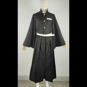 Ready Stock Demon Slayer Kimetsu No Yaiba Tokito Muichiro Cosplay Costume Demon Slayer Corps Uniform for Comic Con Halloween