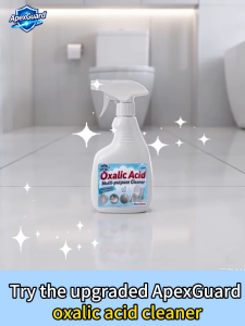 Oxalic Acid Multi-purpose Cleaner 500ml Oxalic acid Cleaner Toilet Sink Tiles Stain Remover 99.99% Sterilisation Rate 3 Second Powerful Stain Dissolver