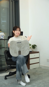 Đệm Ngồi NOOZ Foam Cao Su Non Gối Lót Ngồi Văn Phòng Chống Trĩ Giảm Đau Lưng NOOZ Home Goods Pillow