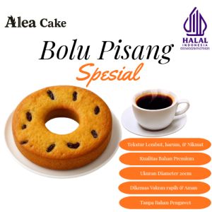 Bolu Pisang Special Lembut Gurih Harum Dan Nikmat