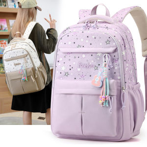TANFAN | Lightweight Spine Protecting School Backpack Large Capacity