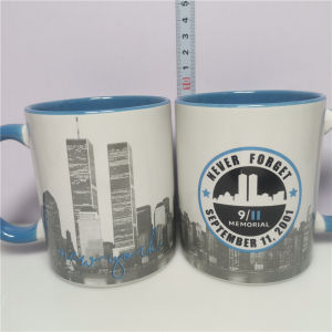 911 Attacks Ceramic Mugs Never Forget New York World Trade Center Pentagon 2001 Water Cups Non-Disposable Letter Pattern