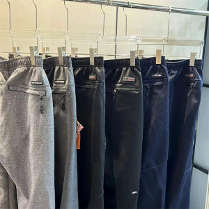 Quần Thể Thao Nam Ống Đứng Dệt Kim Thường Ngày Mùa Hè 2024 Quần Dài Chạy Bộ Ngoài Trời Quần Dài Thẳng Ngẫu Nhiên Không Có Thương Hiệu