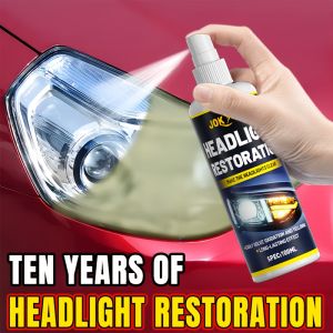 100ML Ceramic Auto Headlight Repair Spray - Advanced Headlight Repair and Protection Removes Yellowing and Oxidation