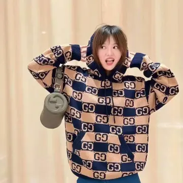 GUCCI ネイビー 半袖ワンピース【最終値下げ】 GUCCI グッチ ツィード 半袖 ワンピース 497622 レッド 46