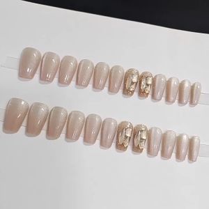 [HÀNG MỚI VỀ]Bộ 24 móng giả đính đámắt mèo kim cương thời trang hottrend đẹp cá tính Jojos B770