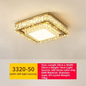 LAIDENG | Modern Minimalist Luxury LED Crystal Ceiling Light