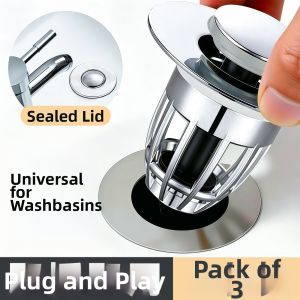 Press Down Anti-odor Sink Drain Stopper