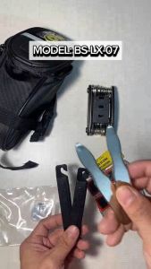 Túi Xe Đạp gắn cốt yên BS-067 sẵn dụng cụ vá săm lốp xe đạp mini nhiều món lắp đặt dễ dàng dung tích 1 Lít - Mai Lee