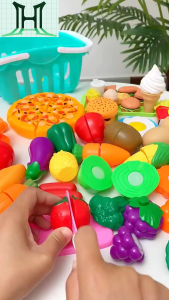 Đồ Chơi Cắt Hoa Quả Cho Bé Thỏa Sức Sáng Tạo và Tìm Tòi Bộ Cắt Hoa Quả 38 chi tiết