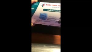 KHẨU TRANG Y TẾ 4 LỚP THỊNH PHÁT có lớp kháng khuẩn (Hộp 50 cái Mầu Xanh và Trắng) - Gia dụng Phước Hòa