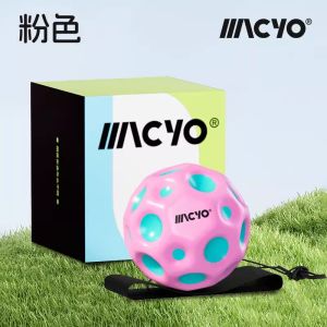 Bóng Tròn Năng Lượng Cao MACYO Moon Stone Cho Trẻ Em Từ 2-16 Tuổi Đồ Chơi Tập Trung Giảm Căng Thẳng Có Dây Leo Lại Được Thiết Kế Bằng Nhựa