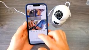 Kamera CCTV Dual Lens V380 PRO: Keamanan & Pengawasan Malam Hari