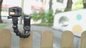 PULUZ | PULUZ Adjustable Snake Bracket with Shark Clip Jaws Clamp Mount & Phone Clamp For Action Sports Cameras / Cell  Phones
