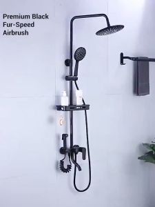 Smile Manila 4-in-1 Stainless Steel Bathroom Shower Set