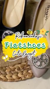Flatshoes LISA Calista Wanita - Sepatu Sandal Balet Wanita Sol Karet NonSlip