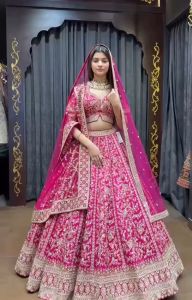 PRE ORDER 15 DAYS -SEMISTITCHED LEHANGA CHOLI