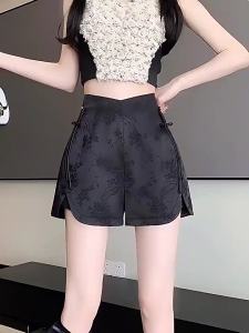 DVDK | Summer High Waist Slimming A-Line Shorts