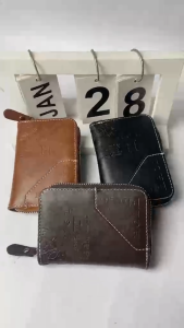 Mens Compact Accordion Wallet - Theft Proof ID & Credit Card Organizer For Christmas Gift