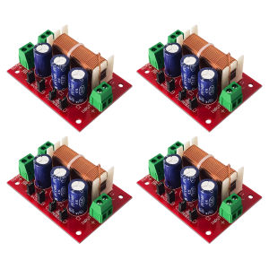 [ToolOutlet]4pcs YLY-2088 2 Way Crossover Filters Module Adjustable HiFi Speaker Modification Upgrade Board Full Range Treble Bass