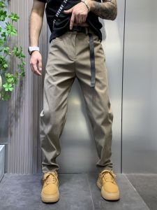 Spring Autumn Corduroy Harlan Pants Mens Loose Straight Casual Trousers Youth Stripe Velvet Comfortable Fashionable Workwear