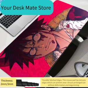 Bandai | 90x40cm XXL Rubber Large PC Mousepad One Piece Gamer Gaming Mouse Pads durable Desk Keyboard Mat Computer Laptop Mat