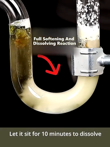 Japan Powerful Sink Drainer Cleaner Pipe Cleaner Anti Clog Drain Kitchen Clogged Drain Filter Cleaning Pipe 300g