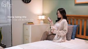 (CHORUS 2) Máy hút sữa điện đôi có pin sạc Fatzbaby Fatz FB1182MX MGG