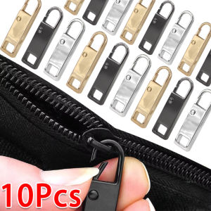 10/20pcs Zipper Pull Replacement / Detachable Metal Zipper Pullers / Universal Zipper Head Sewing Tools