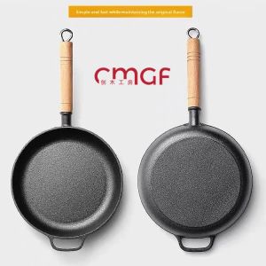 CMGF | Non-Stick Uncoated Thick Cast Iron Frying Pan