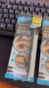 Bút chì kẻ mày 2 đầu dạng gel và bột 24H BCL Browlash EX WP- Nhật Bản