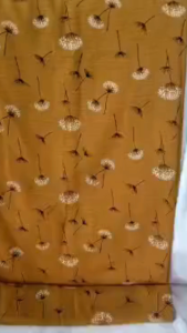 Premium Ramadan Dandelion Hijab of Breathable Muslimah Shawl – Soft Voile Scarf