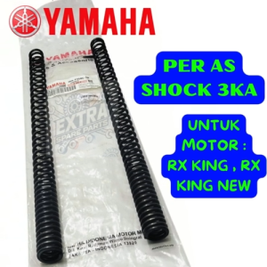 PER AS SHOCK DEPAN ISI 2PCS KODE-3KA YAMAHA BERKUALITAS ASLI ORIGINAL 100% BERGARANSI 1BULAN ORI   .