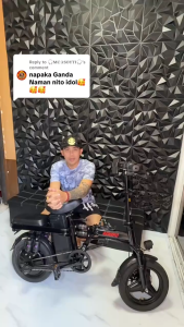 ANCHI DJ จักรยานไฟฟ้าพับได้ จักรยานไฟฟ้า 500W 48V 20A จักรยานไฟฟ้า electric bike 2025 NEW ขับได้ไกลถึง 45-50 150KGกุญแจรีโมทอัจฉริยะพร้อมระบบล็อ