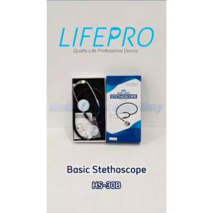 LIFEPRO Dual Head Stethoscope (For Adult) Basic Stethoscope