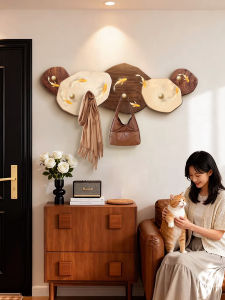 MR ART | Storage and Decor Nine Fish Image Hole Board