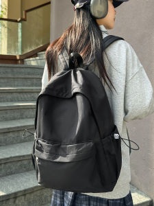 กระเป๋าเป้สะพายหลังผ้าไนลอนความจุขนาดใหญ่สำหรับเดินทางและใช้สำหรับการศึกษาในชีวิตประจำวัน กระเป๋าสะพายไหล่แบบสองข้างสำหรับผู้ชายและผู้หญิง