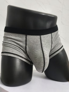Mens boxer shorts with high elasticity and large pockets fashionable mens shorts