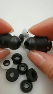 Memory Foam Ear Tips For Samsung Galaxy Buds Pro Eartips Wireless Earbuds Noise Reduction Sponge Foam Earplugs Anti-Noise Ear Plugs Memory Foam EarTips Earbuds Compatible for Beats Studio Buds Beats Fit Pro Galaxy Buds 2/ Buds Plus MOMENTUM True Wireless