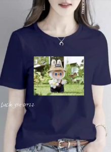 KAOS MOTIF ATASAN BU/COTTON COMBED WANITA