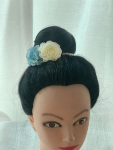 Dai Headdress Flower Small Niangyan Fresh Pearl Headdress Flower Chignon Multi-Color Travel Photo Accessories