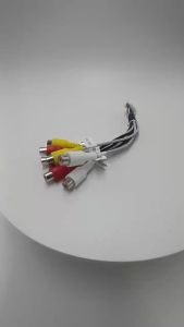 [NC]20 Pin Plug Radio Cable For ZHANGXUN Android  Output AUX Wire Car Stereo Harness Wiring Connector With Fan Header[NC]