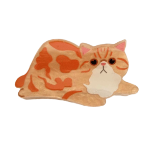 Cute Cat Shark Acid Hair Claw Clip Collection Sweet Cool Small Niche Back of Head Hair Accessories Korean Style Fashion Jewelry