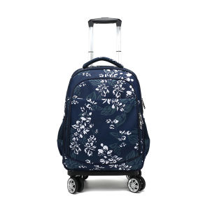 DDOO | Detachable Rolling Backpack Trolley Bag