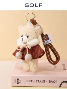 Golf | Bunny Ears and Dress Bear Keychain Mini Plushie