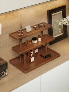 ZHUSHANXIA | Retro Wooden Display and Storage Rack