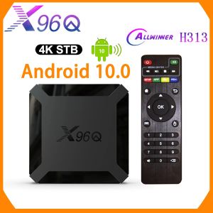X96Q Android10 TV Box Allwinner H313 Quad Core 4K Smart TV BOX 2GB16GB Wifi Youtube Netflix MultiLanguage Streaming Media Player