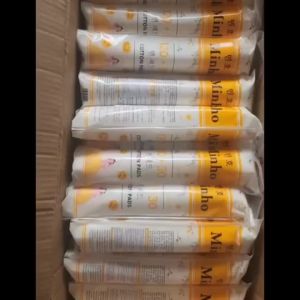 Bông tẩy trang Hàn Quốc Minho EN044 miếng tròn chất liệu 100% cotton tự nhiên siêu mềm mịn